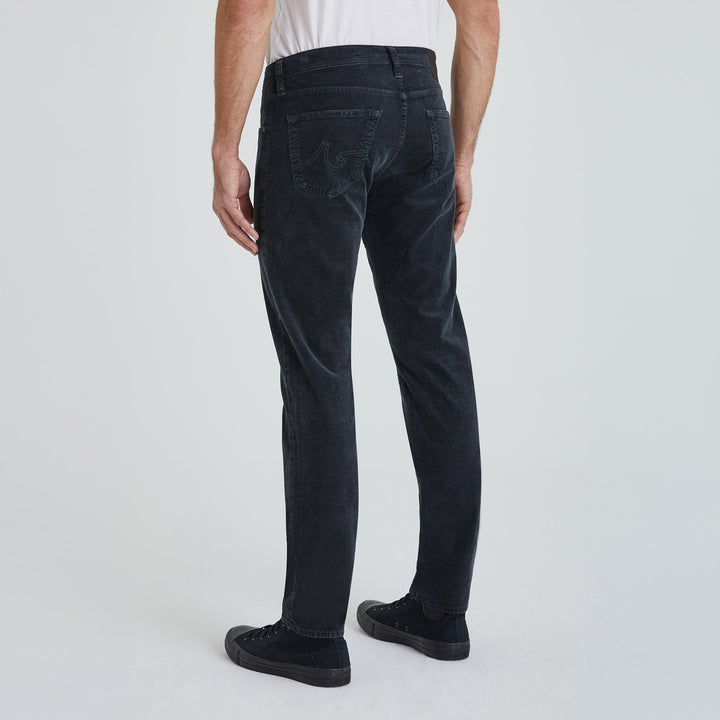 Dylan Slim 1 Year Sulfur Black Corduroy Pants
