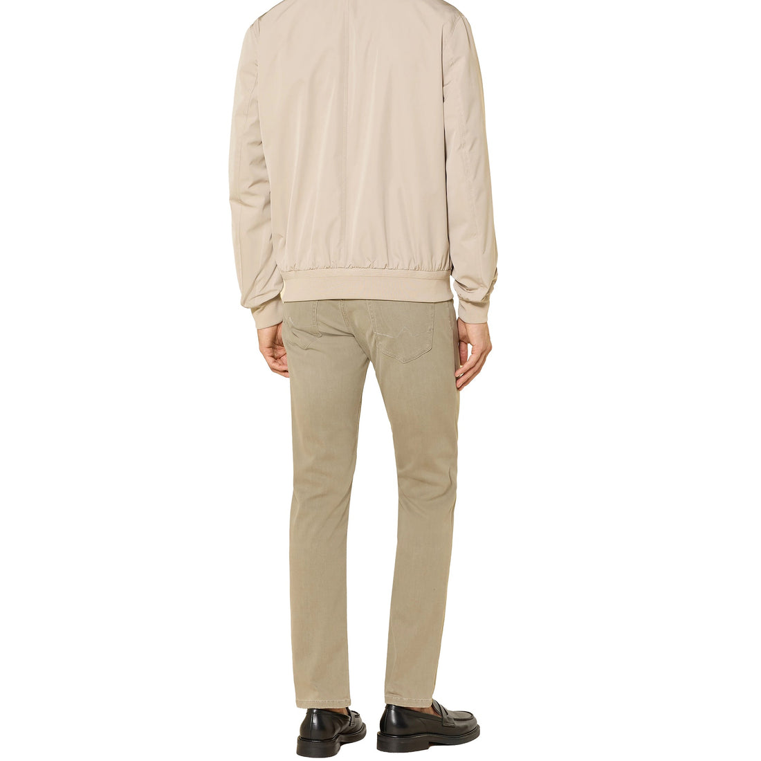 Sage Green Premium Regular Fit Soft Ultralight Five Pocket Pants - ALBERTO - Boutique Jacques International