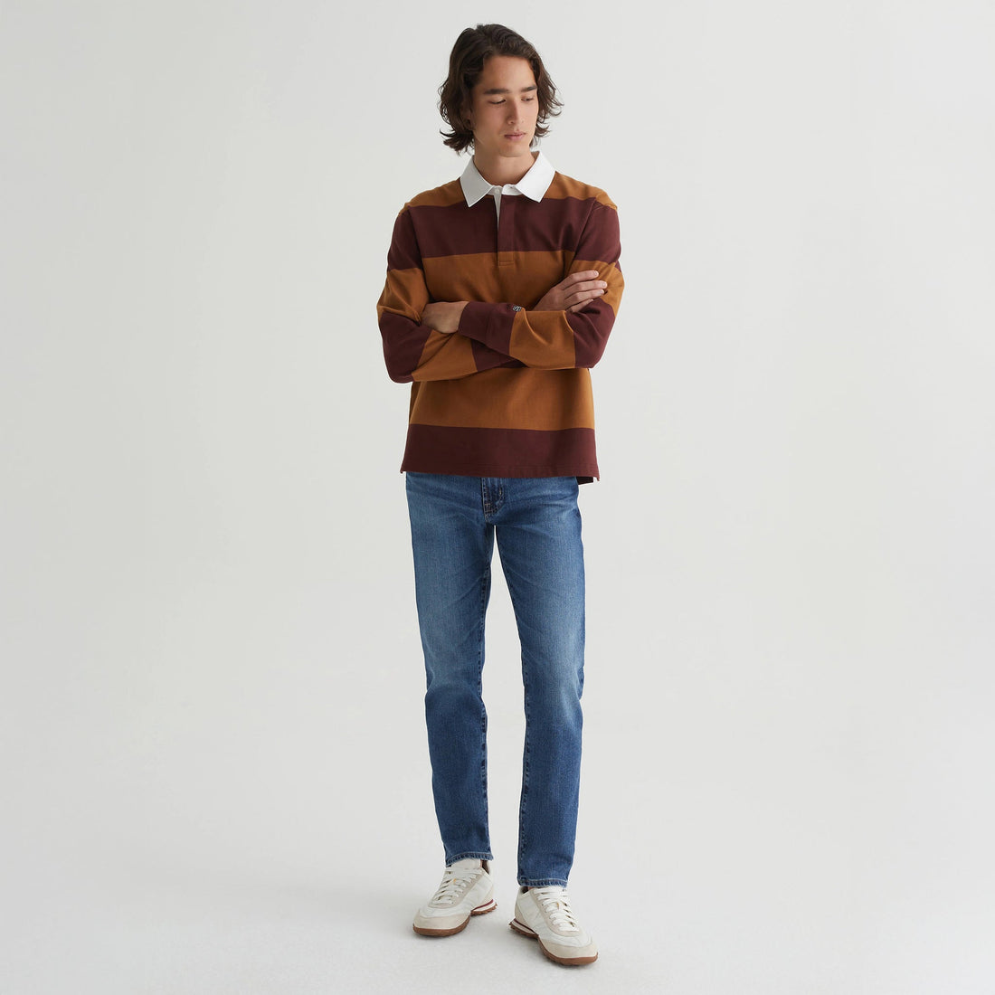 Dylan Slim Skinny VP Kubrick Mid-Blue Vapor Wash Denim - AG Jeans