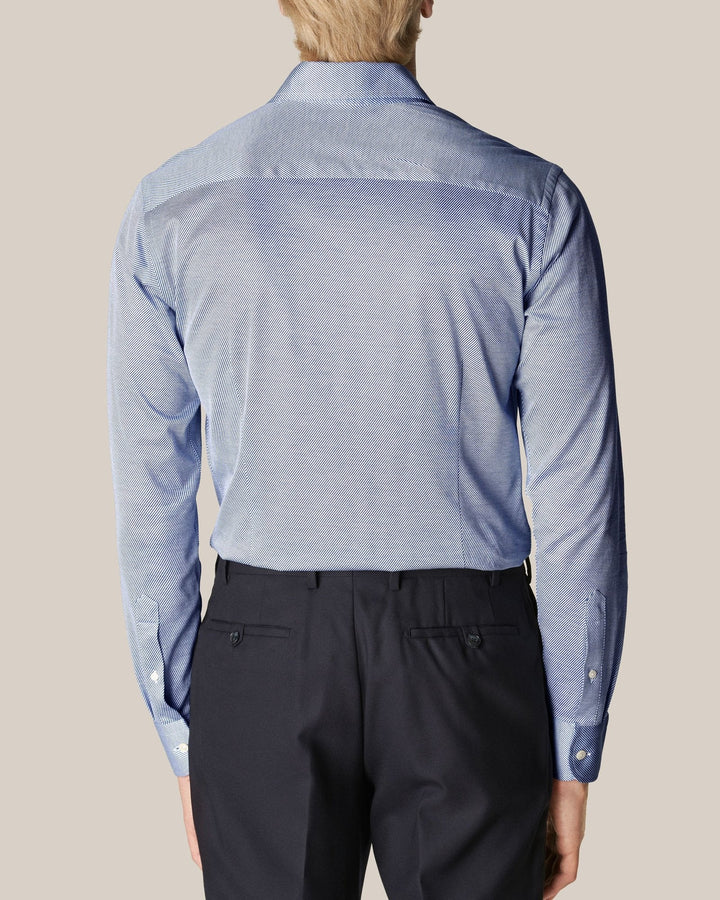 Dark Blue King Knit Stretch Slim Fit- ETON