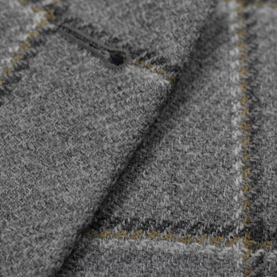 Gray Check Unconstructed Midland Contemporary Fit Sport Jacket - Jack Victor - Boutique Jacques Last Call