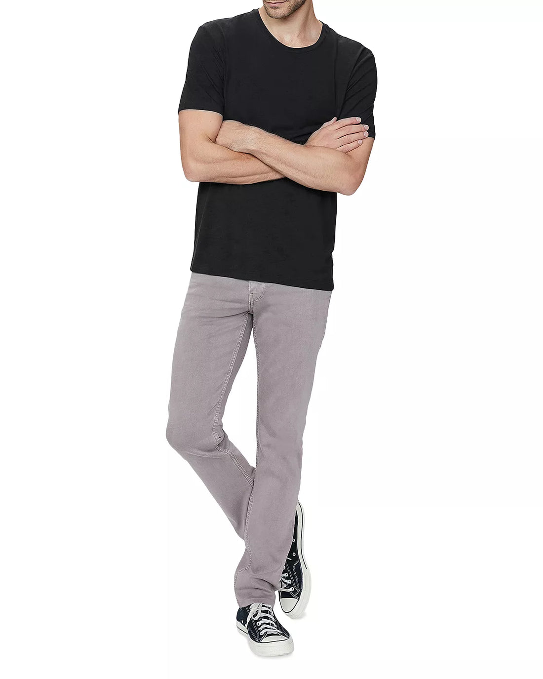 Lennox - Vintage Smoked Wine Slim Fit Jeans - PAIGE - Boutique Jacques Last Call