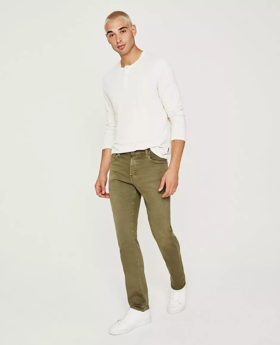 AG - Tellis Modern Fit Khaki Green Jeans