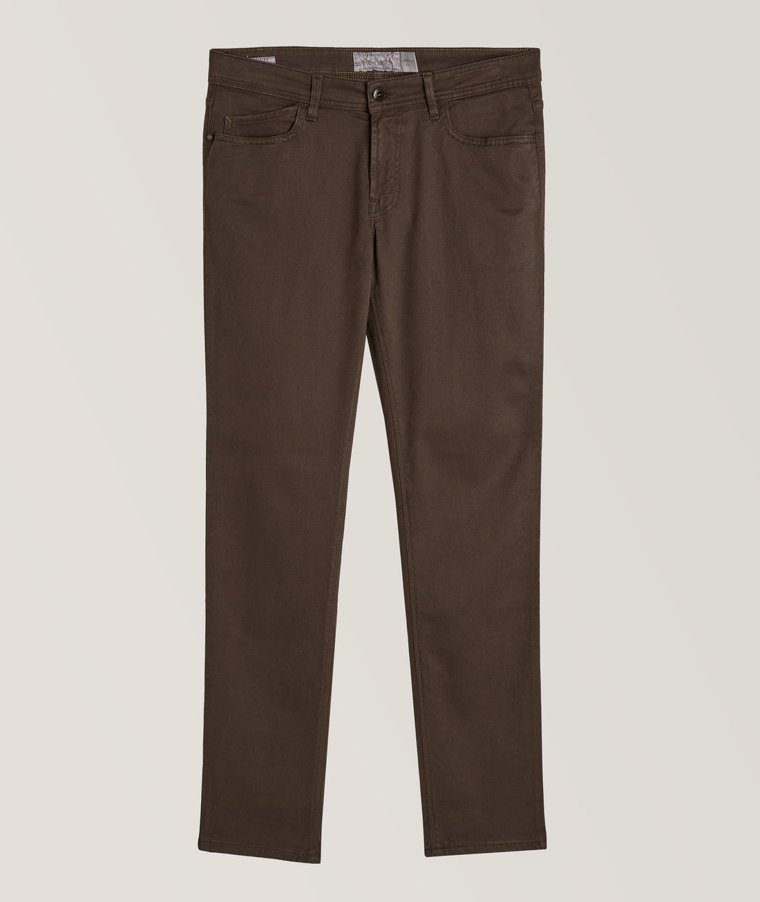 Brown Rubens Cotton Twill Five Pocket Pants - Re-Hash - Boutique Jacques Last Call