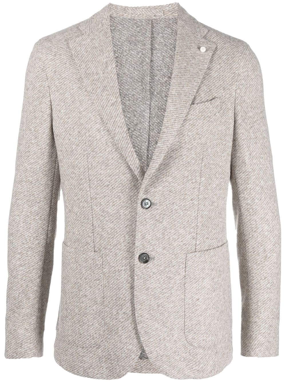 Oatmeal Cotton Contemporary Fit Sport Jacket - LBM 1911 - Boutique Jacques Last Call