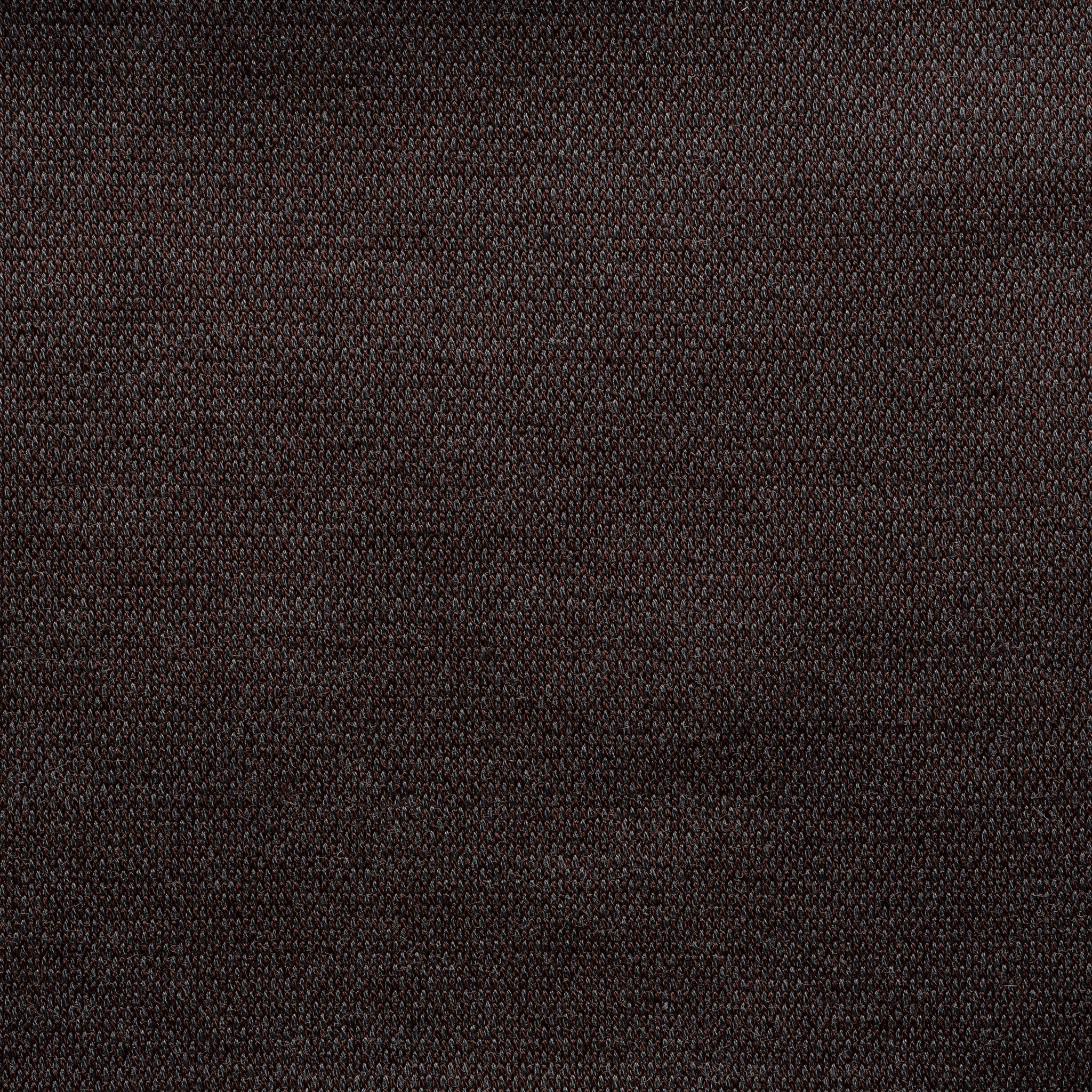 Dark Brown Filo Di Scozia Cotton Knit Slim Fit Shirt - ETON
