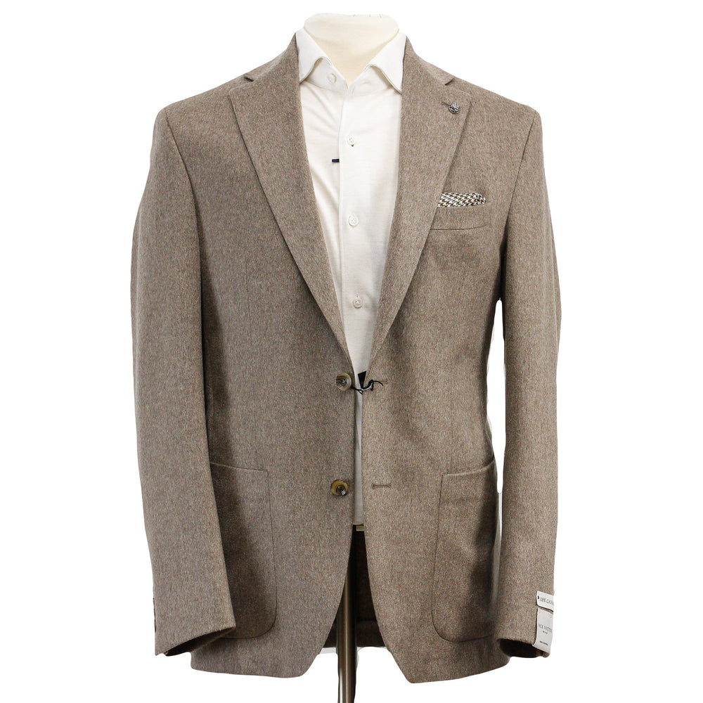 Hazelnut Cashmere Delta Contemporary Fit Sport Jacket - Jack Victor - Boutique Jacques Last Call