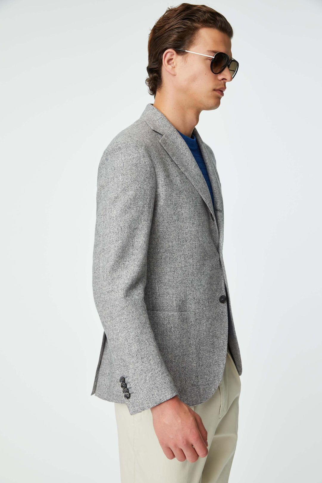 Gray Alpaca Sport Jacket - L.B.M. 1911