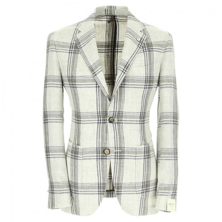 Linen Unconstructed Contemporary Fit Sport Coat