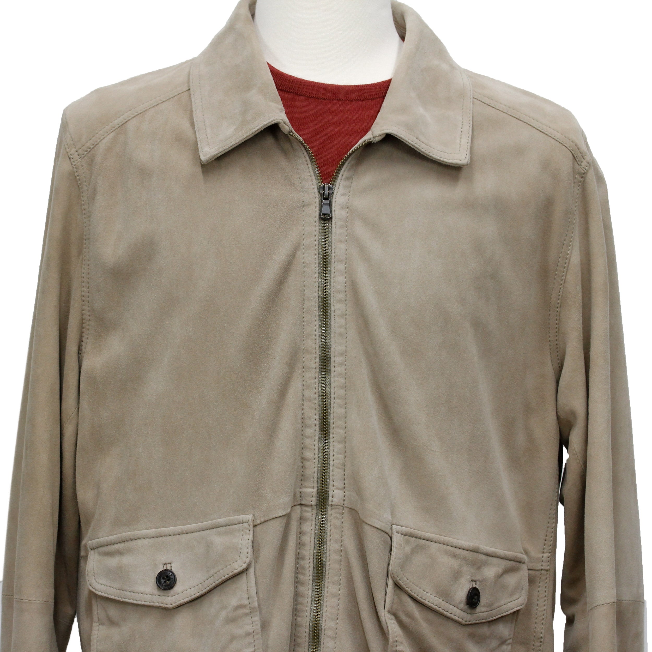 Leather Safari Jacket - L.B.M. 1911 - Boutique Jacques Last Call