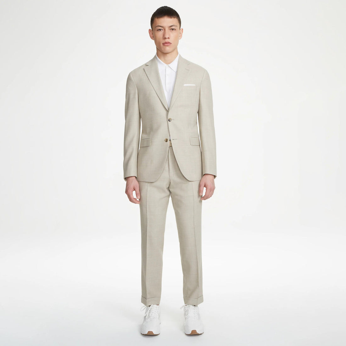 Oyster Dallas Contemporary Fit Unconstructed Suit - Jack Victor - Boutique Jacques International