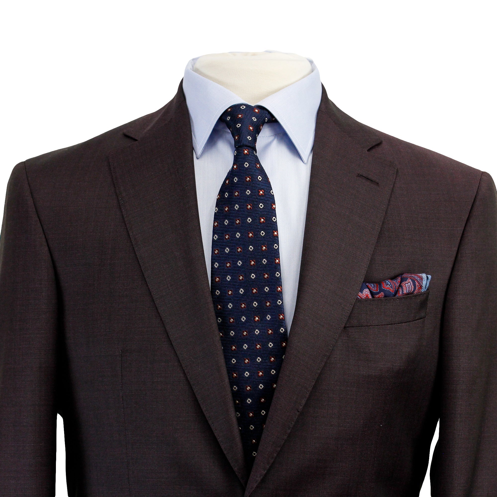 Bordeaux Urban Sartorial Slim Fit Wool Suit - Jack Victor - Boutique Jacques Last Call