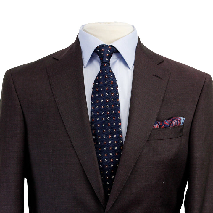 Bordeaux Urban Sartorial Slim Fit Wool Suit - Jack Victor - Boutique Jacques Last Call