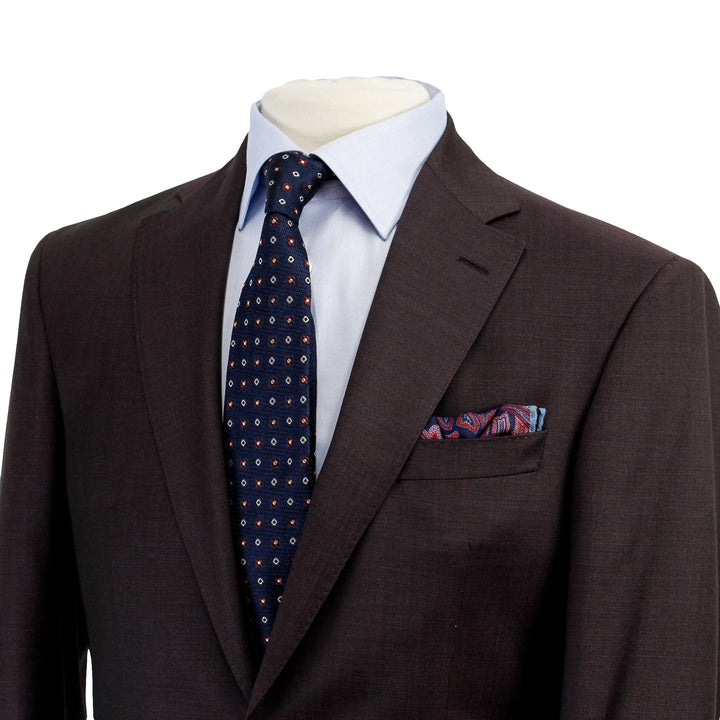 Bordeaux Urban Sartorial Slim Fit Wool Suit - Jack Victor - Boutique Jacques Last Call