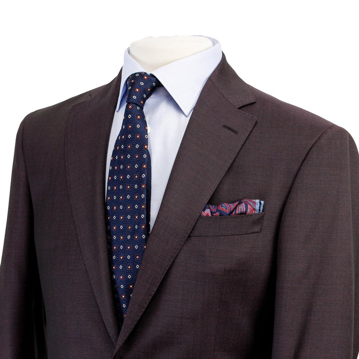 Bordeaux Urban Sartorial Slim Fit Wool Suit - Jack Victor - Boutique Jacques Last Call