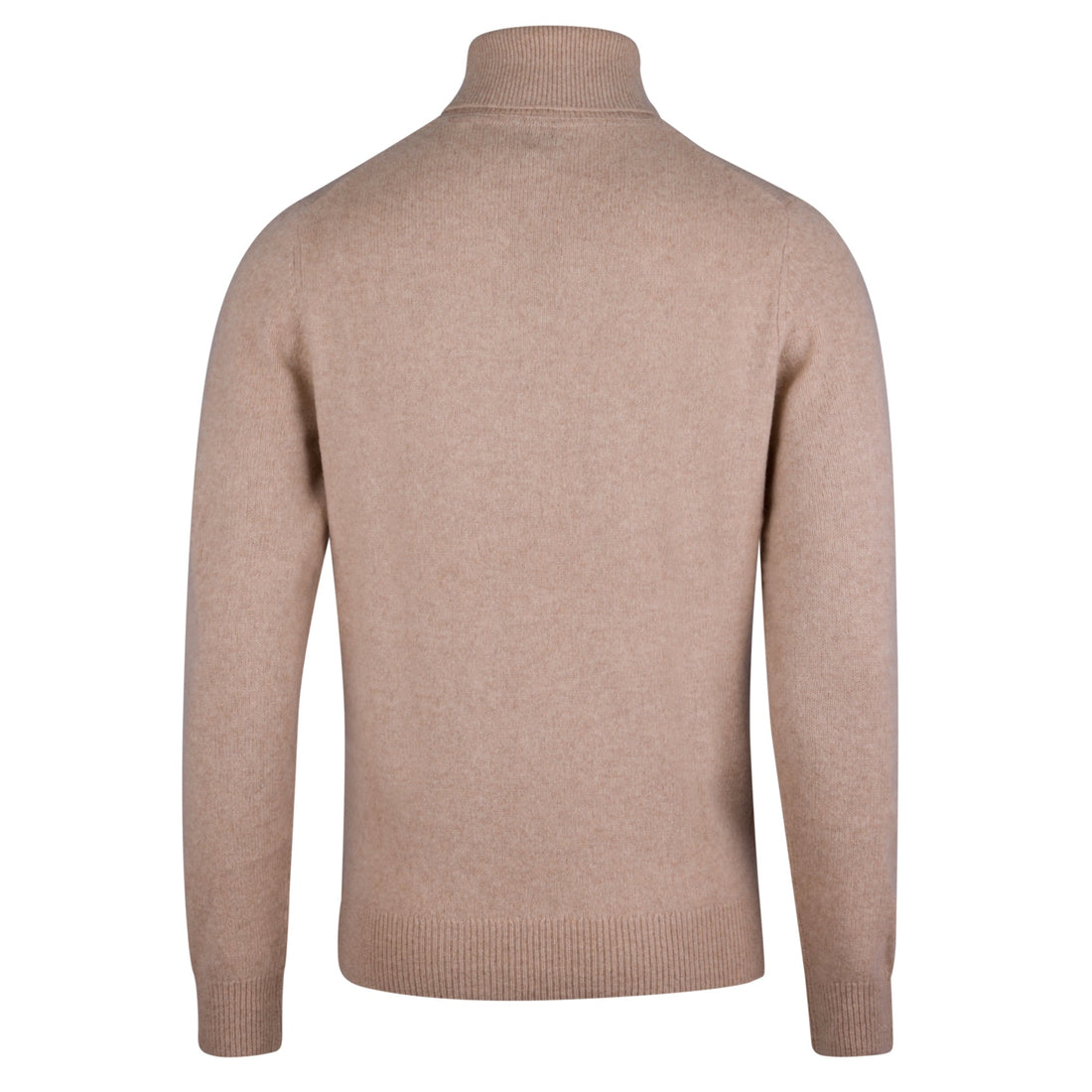 Beige Yak/Merino Wool Turtle Neck - Stenströms