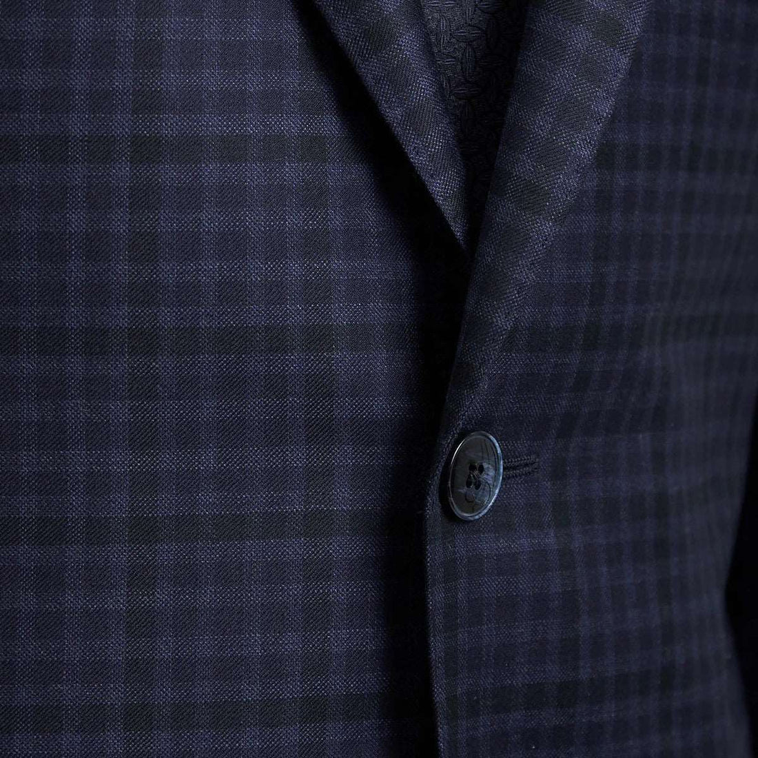 Blue Check Dream Fit Super 140s REDA Wool Suit - Luigi Bianchi
