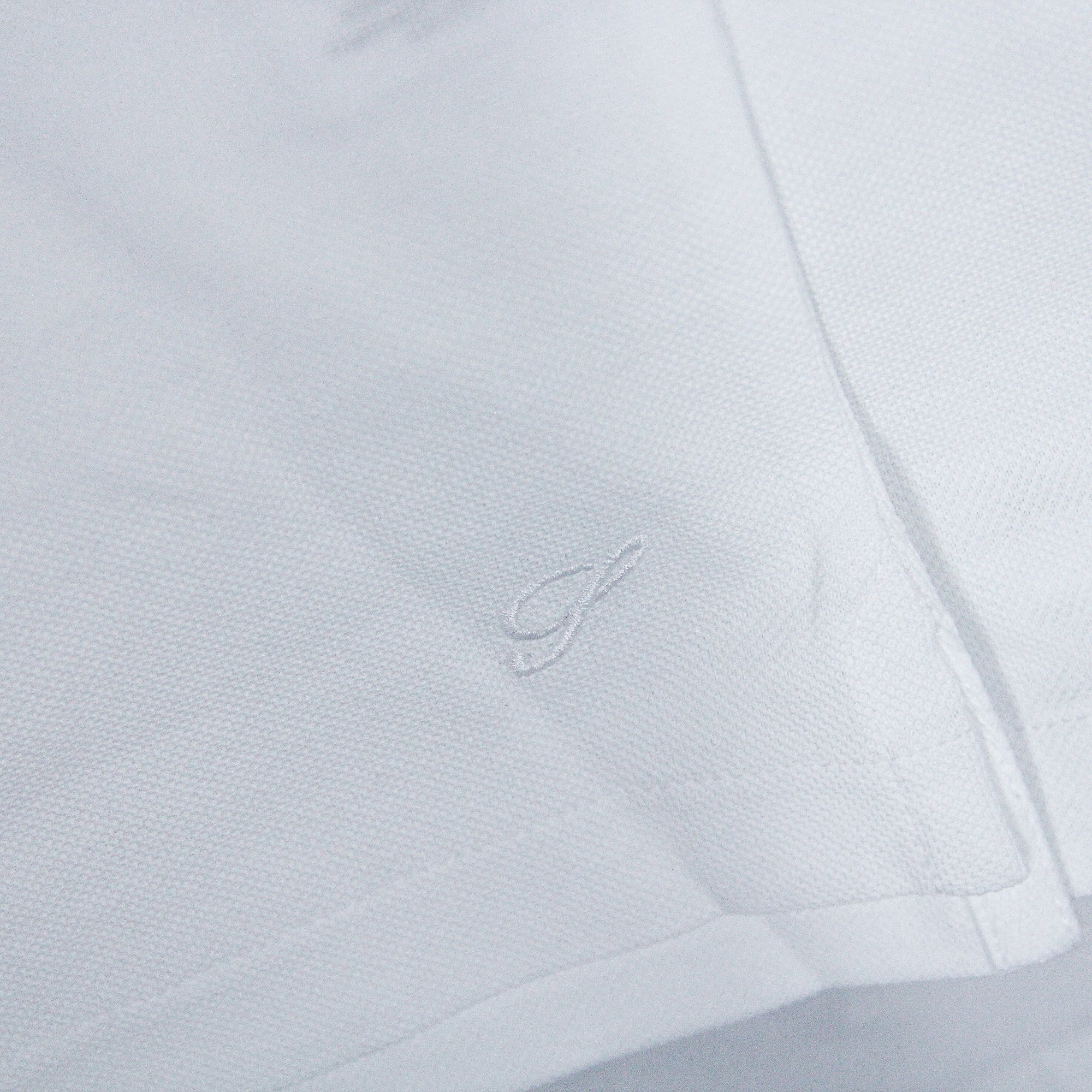 White Short Sleeve Piqué Polo Shirt - Stenströms