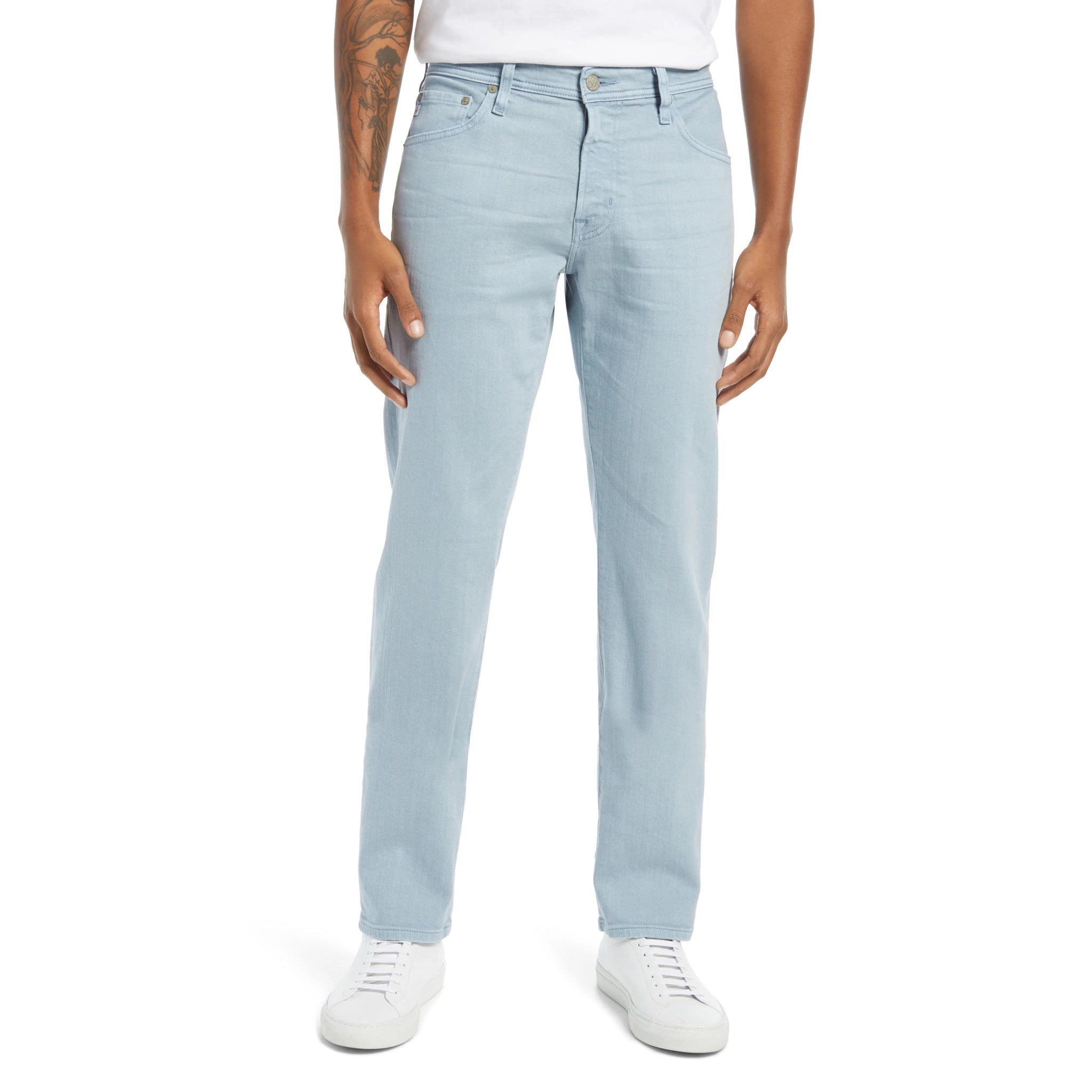 Chalet Ultra Pale Blue Tellis Modern Slim Fit Denim - AG Jeans - Boutique Jacques Last Call