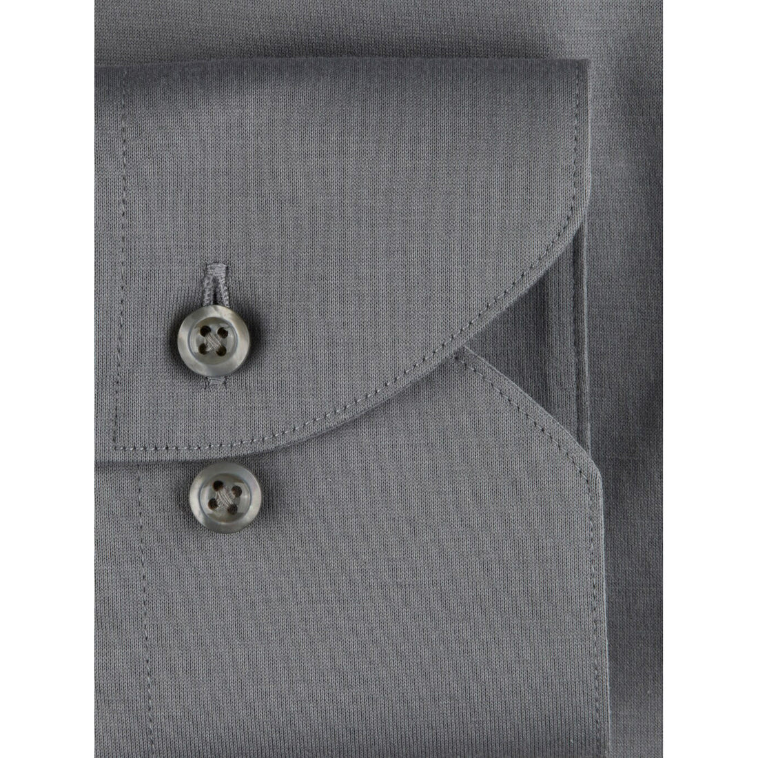 Casual Grey Jersey Shirt - Stenströms