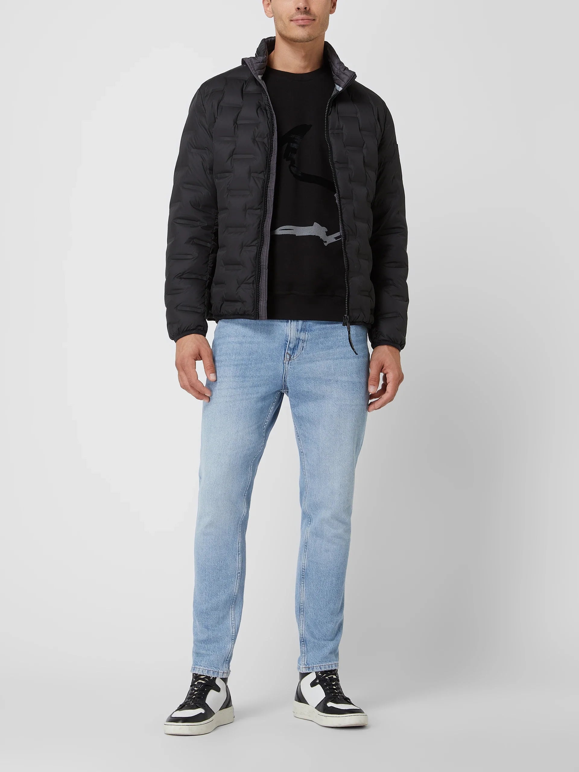 Bomber Lightweight Down Puffer Milestone Winter Coat - Boutique Jacques Last Call