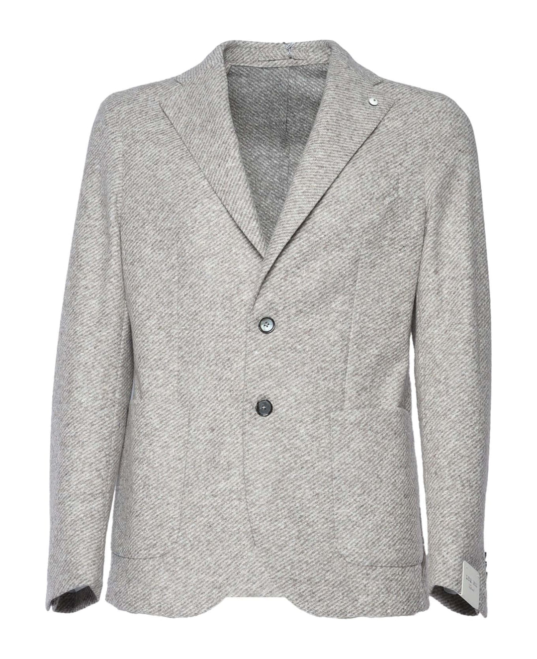 Oatmeal Cotton Contemporary Fit Sport Jacket - LBM 1911 - Boutique Jacques Last Call