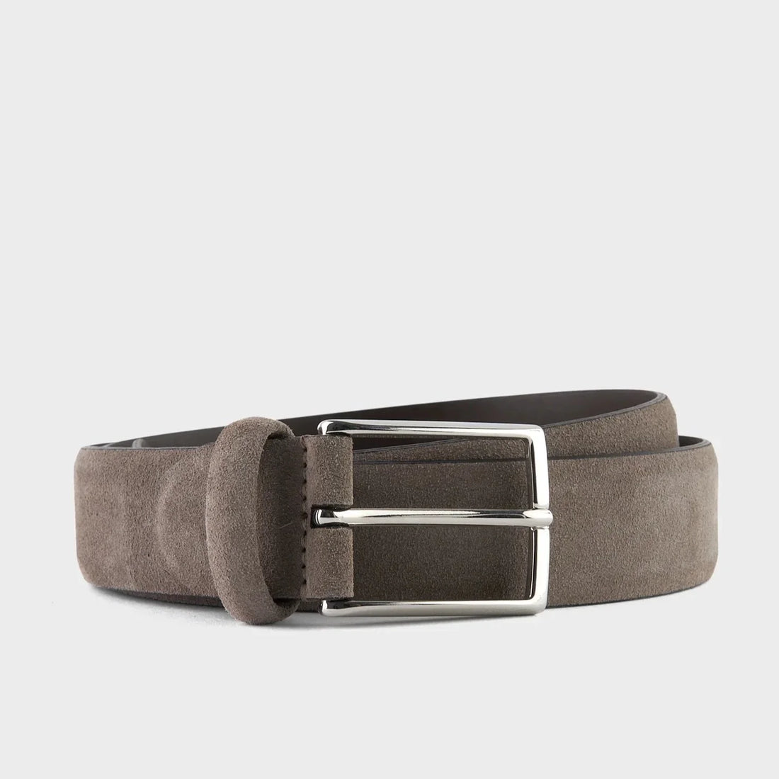 Stone Taupe Suede Belt - Anderson's - Boutique Jacques International