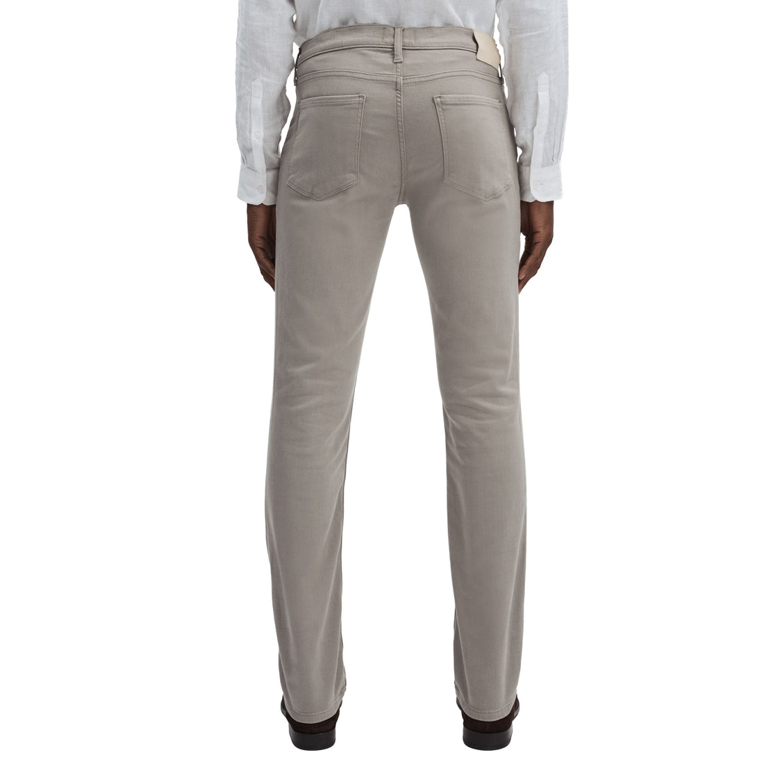 Silver Pearl Federal Straight Fit Transcend Jeans - PAIGE