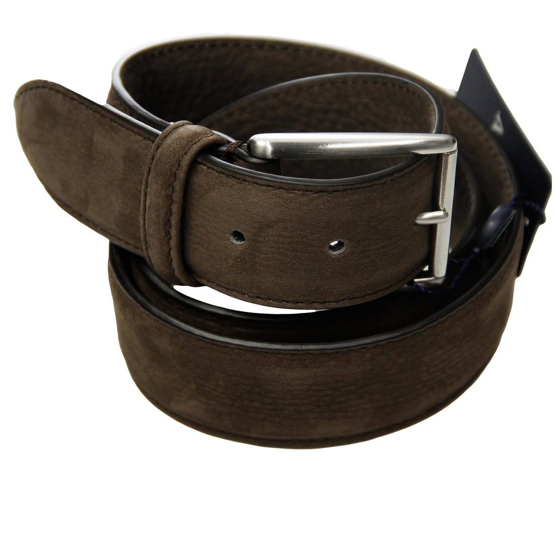 Taupe Brown Nubuck Soft Suede Leather Belt - Anderson's - Boutique Jacques Last Call