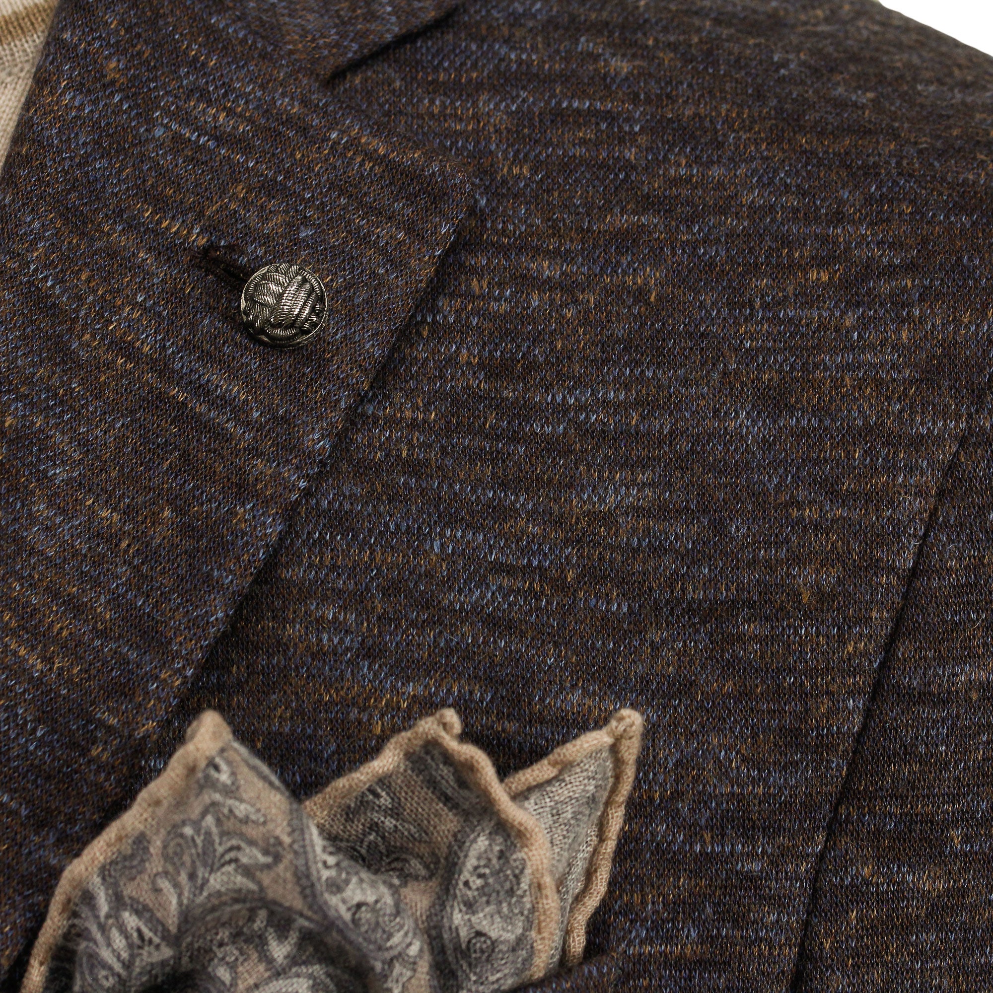 Brown Mélange Wool & Silk Hartford Contemporary Fit Sport Coat - Jack Victor - Boutique Jacques Last Call