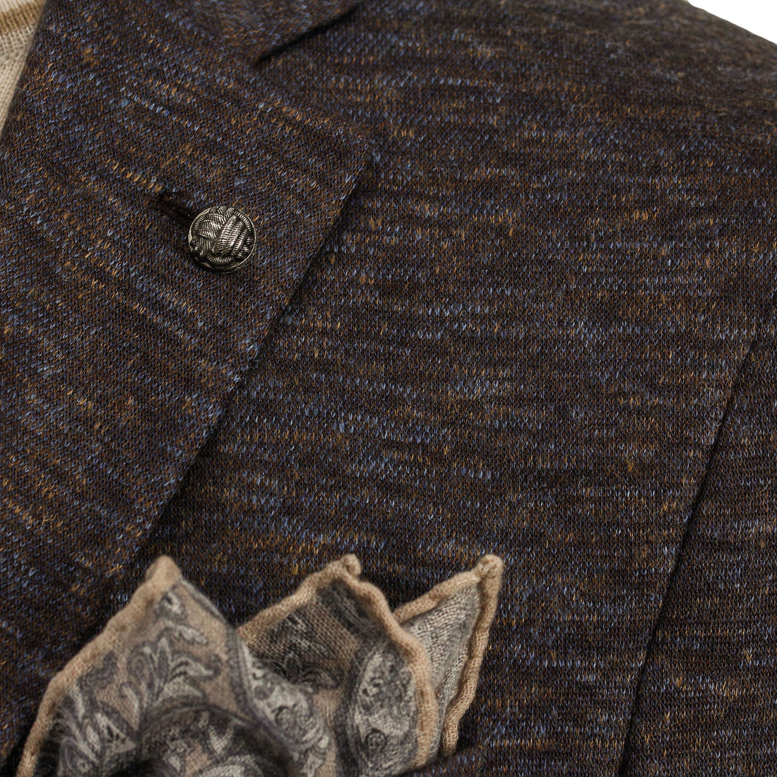 Brown Mélange Wool & Silk Hartford Contemporary Fit Sport Coat - Jack Victor - Boutique Jacques Last Call