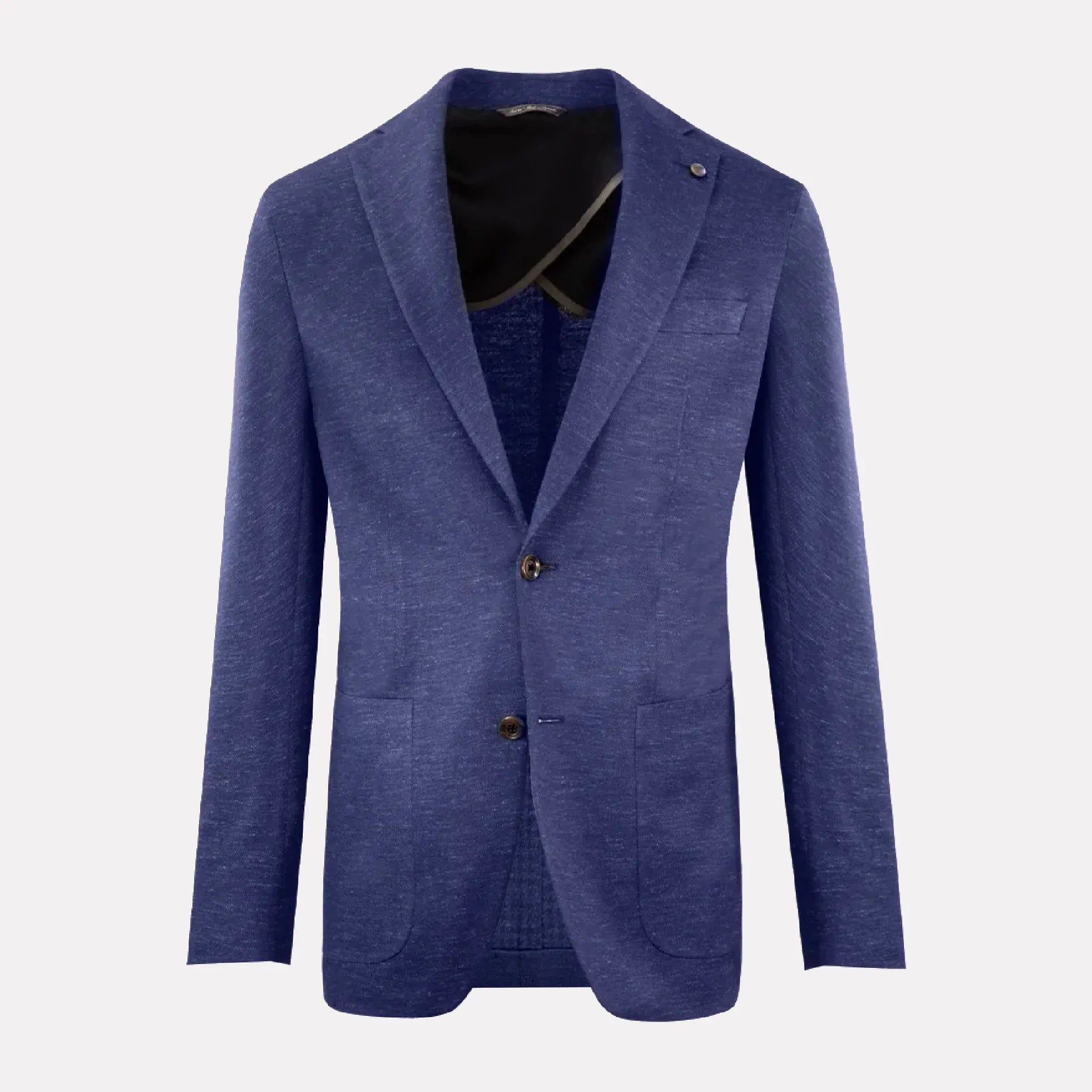 Royal Blue Hartford Contemporary Fit Wool-Silk Sport Jacket - Jack Victor