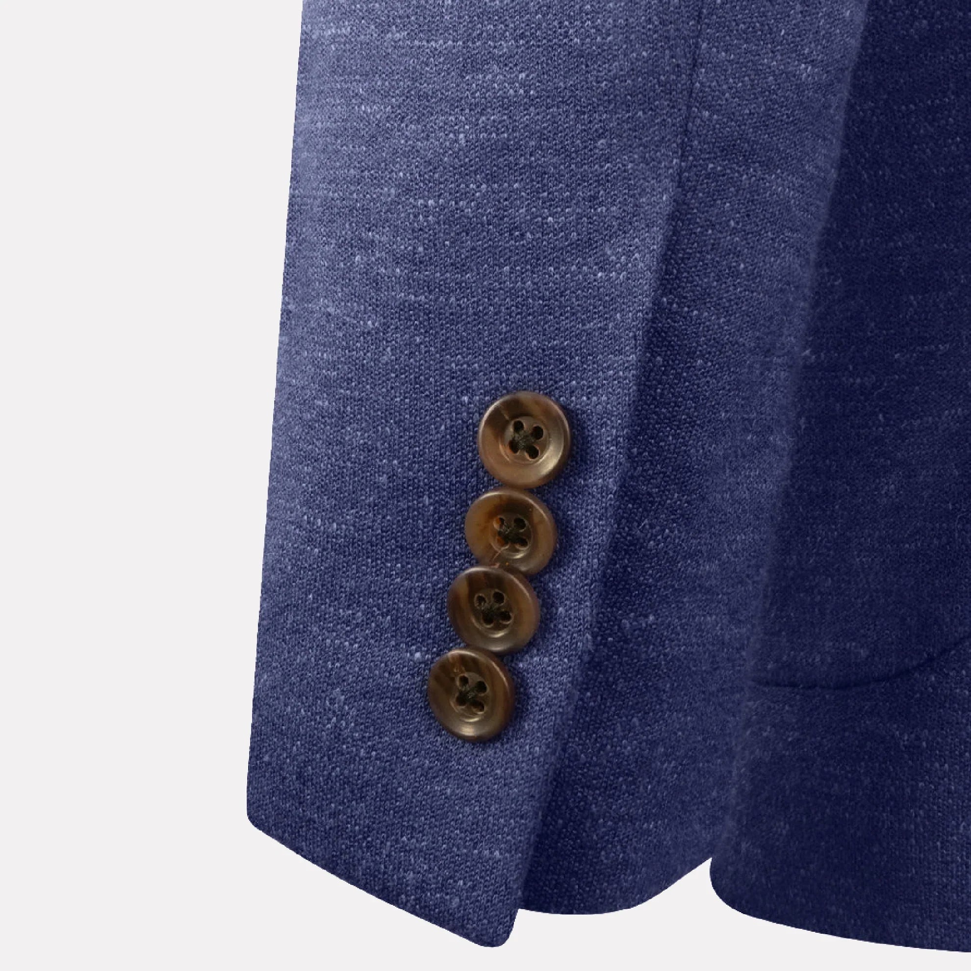 Royal Blue Hartford Contemporary Fit Wool-Silk Sport Jacket - Jack Victor