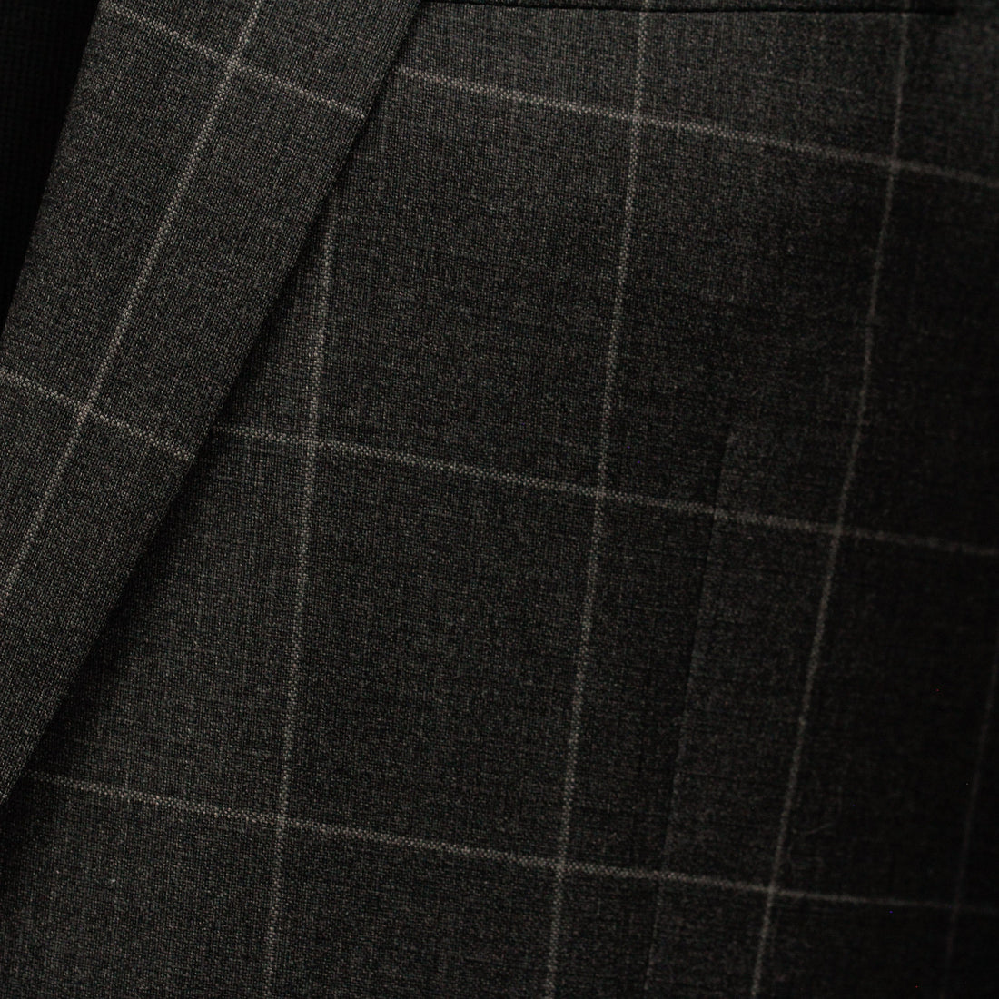 Charcoal Window-pane Check - Fraser Slim Fit Suit Jack Victor - Boutique Jacques Last Call