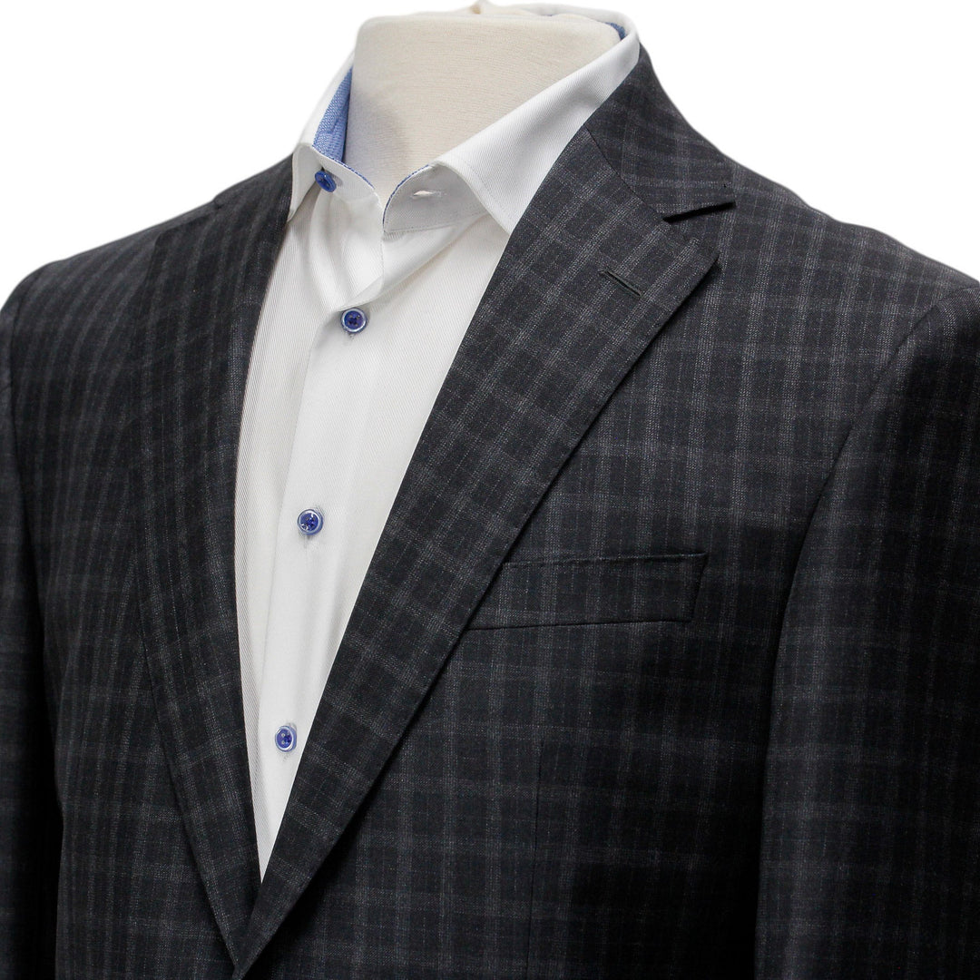 Charcoal Check Esprit Modern Fit Suit - Jack Victor - Boutique Jacques Last Call