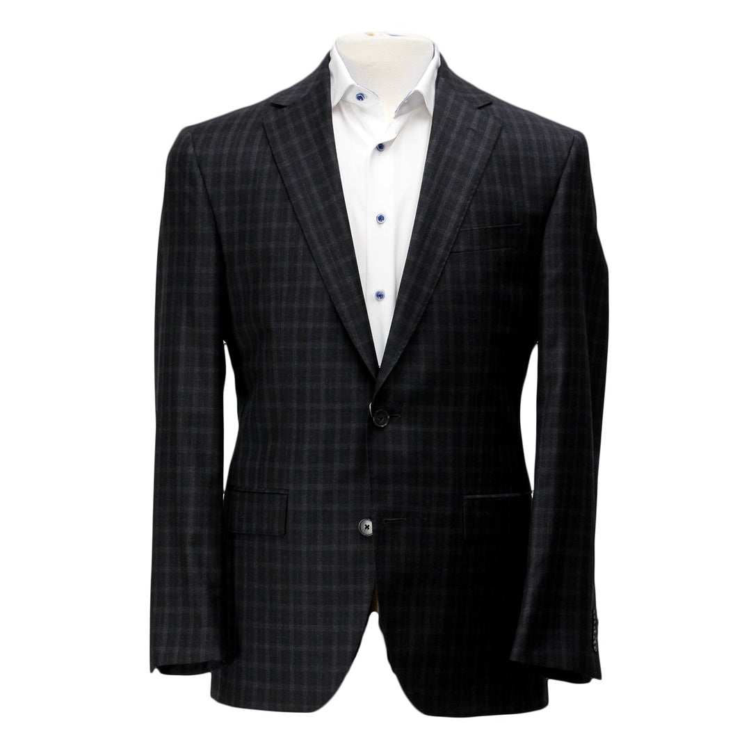 Charcoal Check Esprit Modern Fit Suit - Jack Victor - Boutique Jacques Last Call