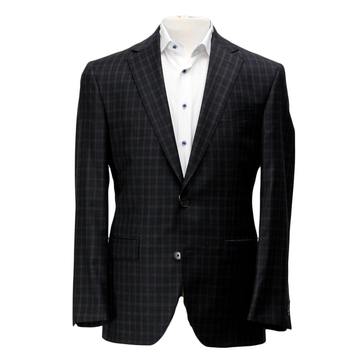 Charcoal Check Esprit Modern Fit Suit - Jack Victor - Boutique Jacques Last Call