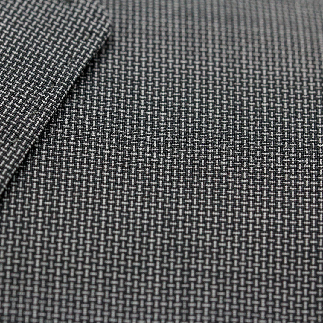Gray Neat Birdseye Pattern Orleans Slim Fit Suit - Jack Victor - Boutique Jacques Last Call