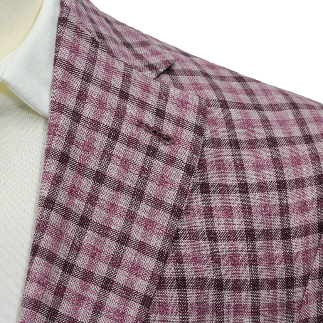 Pink Plaid Dallas Contemporary Fit Sport Jacket - Jack Victor - Boutique Jacques International