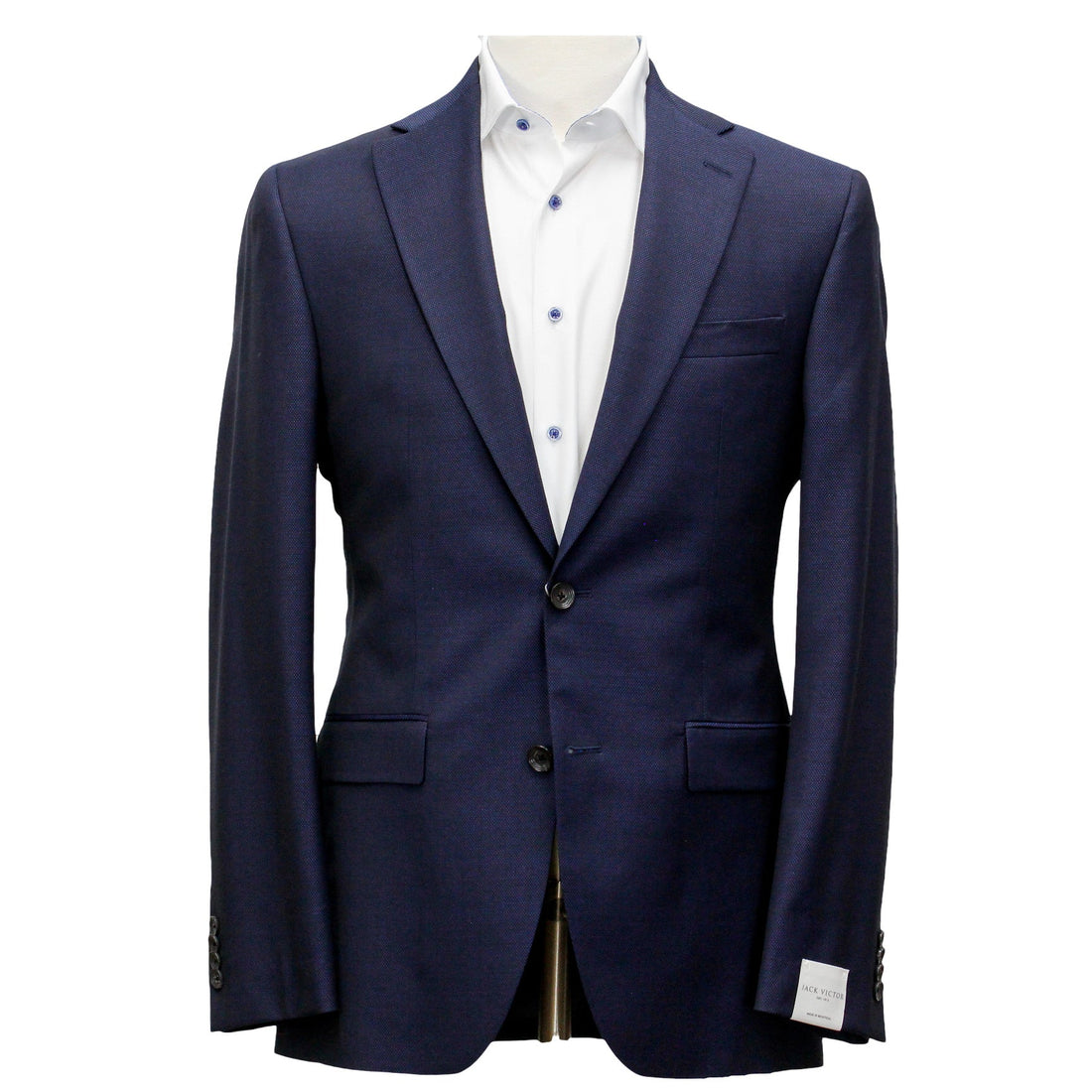 Blue Tonal Nailhead Esprit Modern Fit Suit - Jack Victor - Boutique Jacques International