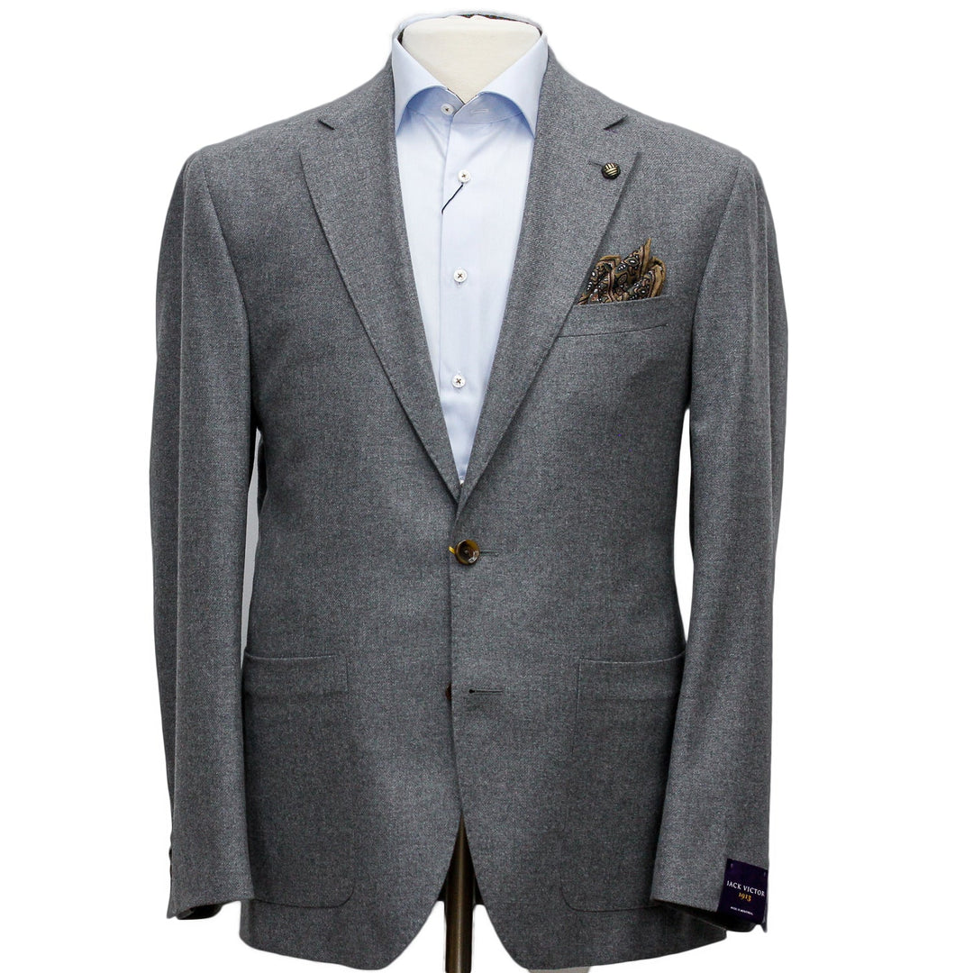 Gray Madison Contemporary Fit Sport Coat - Jack Victor 1913 - Boutique Jacques Last Call