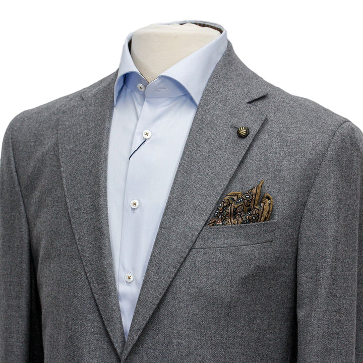 Gray Madison Contemporary Fit Sport Coat - Jack Victor 1913 - Boutique Jacques Last Call