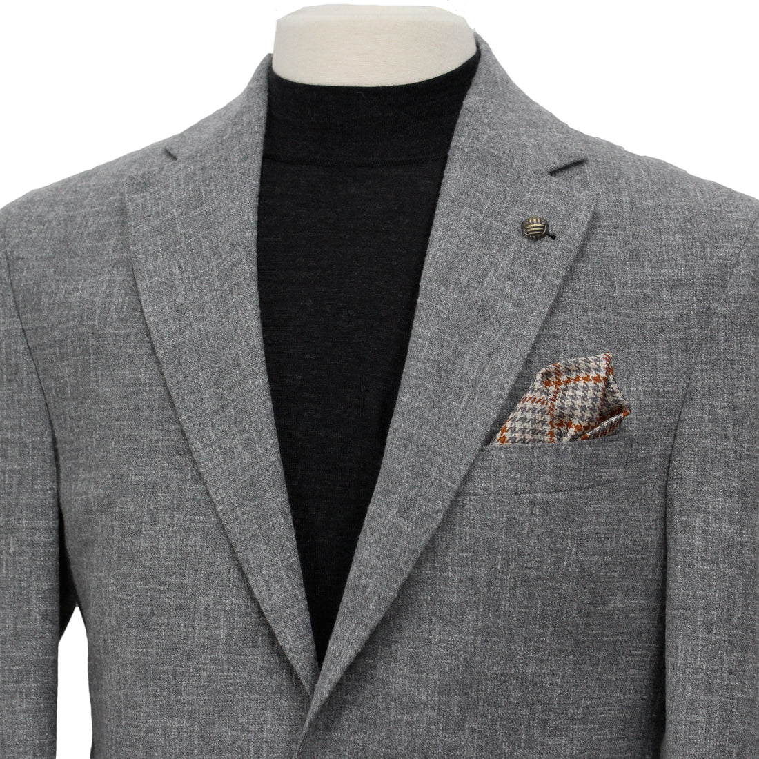Neat Gray Madison Contemporary Fit Unconstructed Wool Sport Jacket - Jack Victor - Boutique Jacques Last Call