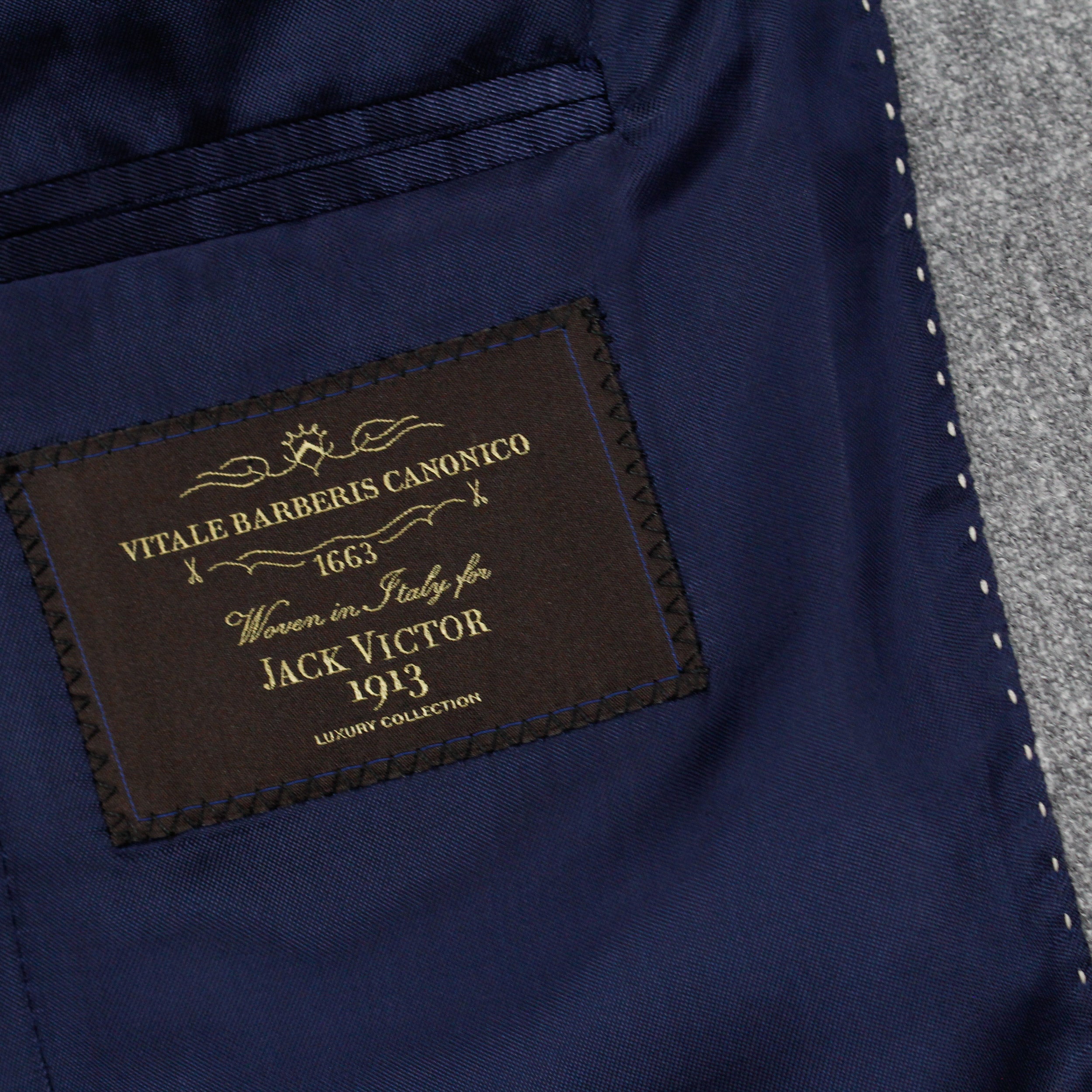 Neat Gray Madison Contemporary Fit Unconstructed Wool Sport Jacket - Jack Victor - Boutique Jacques Last Call