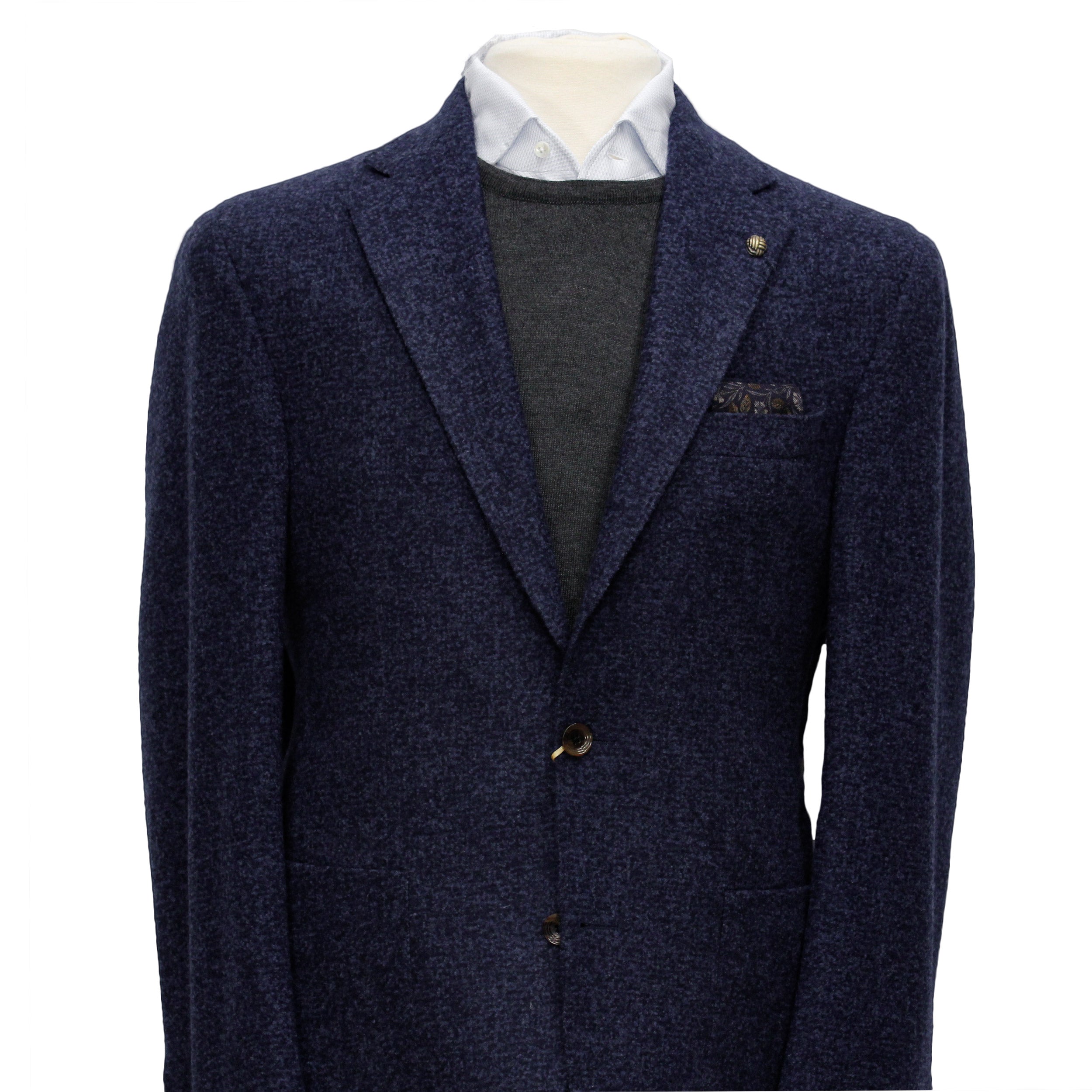 Blue Madison Contemporary Fit DRAGO Wool Sport Jacket - Jack Victor - Boutique Jacques Last Call