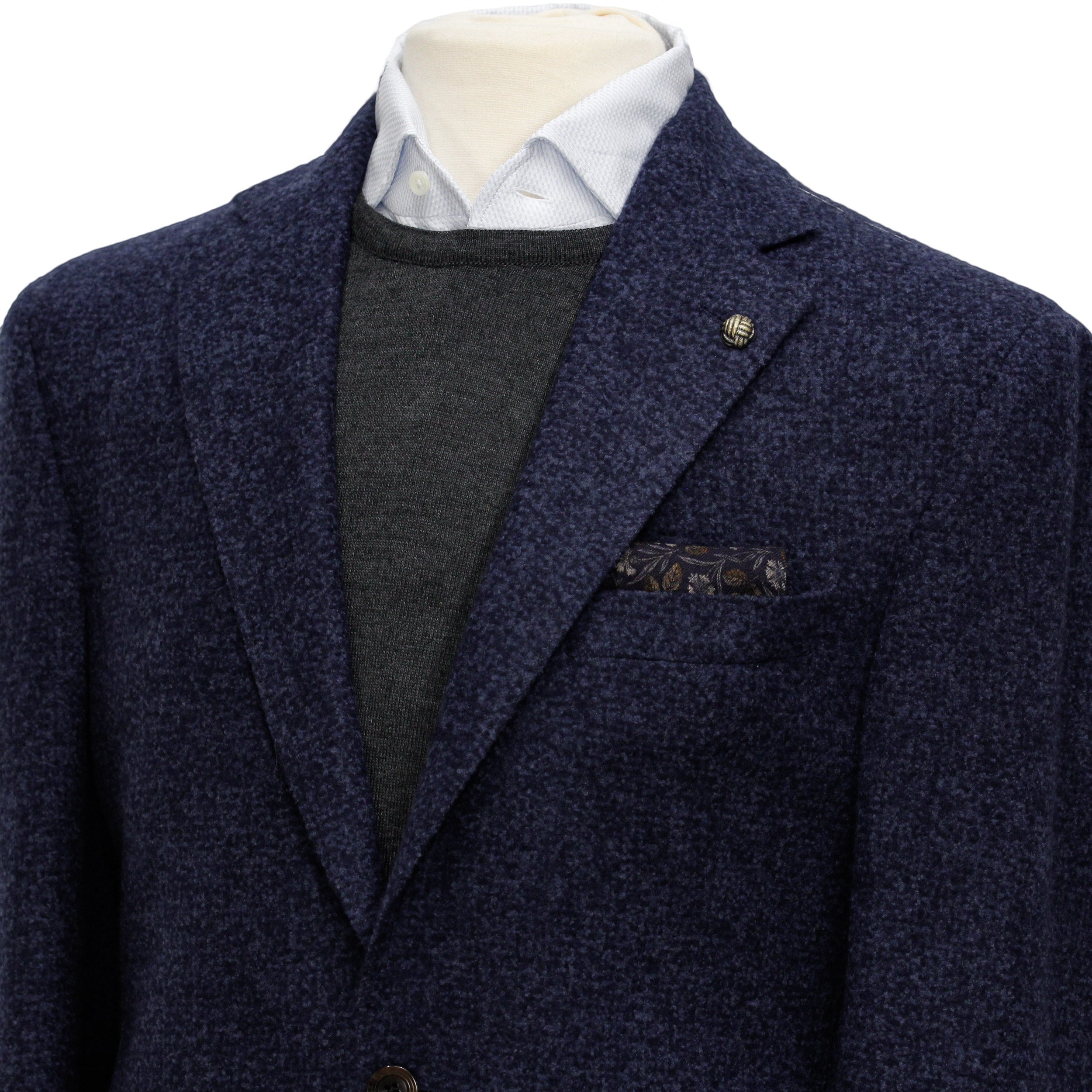 Blue Madison Contemporary Fit DRAGO Wool Sport Jacket - Jack Victor - Boutique Jacques Last Call