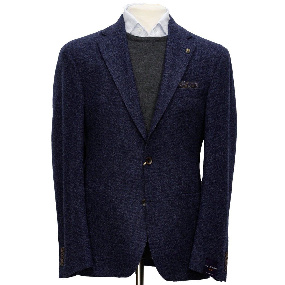 Blue Madison Contemporary Fit DRAGO Wool Sport Jacket - Jack Victor - Boutique Jacques Last Call