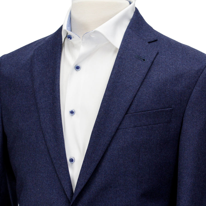 Neat Blue Indy Contemporary Fit Wool Sport Coat - Jack Victor Vitale Baraberis - Boutique Jacques Last Call