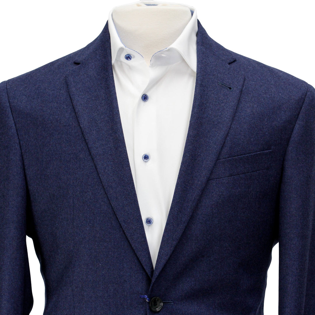Neat Blue Indy Contemporary Fit Wool Sport Coat - Jack Victor Vitale Baraberis - Boutique Jacques Last Call