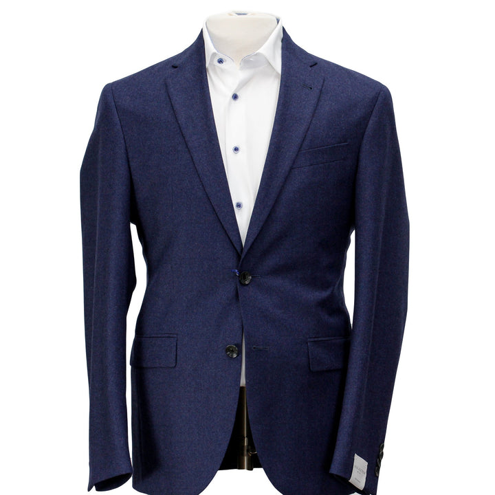 Neat Blue Indy Contemporary Fit Wool Sport Coat - Jack Victor Vitale Baraberis - Boutique Jacques Last Call